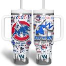 Chicago Cubs MLB Custom Stanley Quencher 30oz-40oz Stainless Steel Tumbler