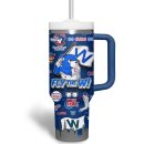 Chicago Cubs MLB Custom Stanley Quencher 30oz-40oz Stainless Steel Tumbler