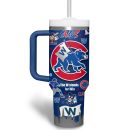 Chicago Cubs MLB Custom Stanley Quencher 30oz-40oz Stainless Steel Tumbler