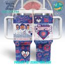 Chicago Cubs MLB Custom Stanley Quencher 30oz-40oz Stainless Steel Tumbler Hot And Cold Tumbler