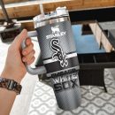 MLB Chicago White Sox Custom Stanley Quencher 30oz-40oz Stainless Steel Tumbler Hot And Cold Tumbler