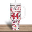 Cincinnati Reds MLB Custom Stanley Quencher 30oz-40oz Stainless Steel Tumbler