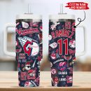 Cleveland Guardians MLB Custom Stanley Quencher 30oz-40oz Stainless Steel Tumbler