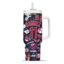 Cleveland Guardians MLB Custom Stanley Quencher 30oz-40oz Stainless Steel Tumbler