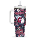 Cleveland Guardians MLB Custom Stanley Quencher 30oz-40oz Stainless Steel Tumbler