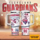 Cleveland Guardians MLB Custom Stanley Quencher 30oz-40oz Stainless Steel Tumbler
