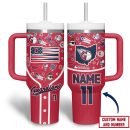 Cleveland Guardians MLB Custom Stanley Quencher 30oz-40oz Stainless Steel Tumbler