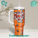 Detroit Tigers MLB Custom Stanley Quencher 30oz-40oz Stainless Steel Tumbler Hot And Cold Tumbler