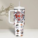 Detroit Tigers MLB Custom Stanley Quencher 30oz-40oz Stainless Steel
