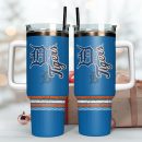 Detroit Tigers Baseball MLB Sport Custom Stanley Quencher 30oz-40oz Stainless Steel Tumbler