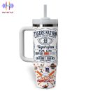 Detroit Tigers MLB Custom Stanley Quencher 30oz-40oz Stainless Steel Tumbler Hot And Cold Tumbler