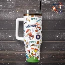 Houston Astros x Peanuts MLB Custom Stanley Quencher 30oz-40oz Stainless Steel Tumbler Hot And Cold Tumbler