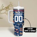 Houston Astros MLB Custom Stanley Quencher 30oz-40oz Stainless Steel