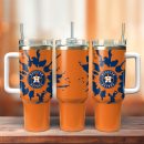 Houston Astros Baseball MLB Sport Custom Stanley Quencher 30oz-40oz Stainless Steel Tumbler Hot And Cold Tumbler