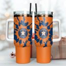 Houston Astros Baseball MLB Sport Custom Stanley Quencher 30oz-40oz Stainless Steel Tumbler Hot And Cold Tumbler