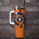 Houston Astros Baseball MLB Sport Custom Stanley Quencher 30oz-40oz Stainless Steel Tumbler Hot And Cold Tumbler