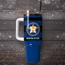 Houston Astros Baseball MLB Sport Custom Stanley Quencher 30oz-40oz Stainless Steel Tumbler Hot And Cold Tumbler