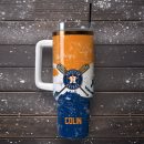 Houston Astros Baseball MLB Sport Custom Stanley Quencher 30oz-40oz Stainless Steel Tumbler Hot And Cold Tumbler
