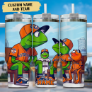 Houston Astros MLB Custom Stanley Quencher 30oz-40oz Stainless Steel Tumbler Hot And Cold Tumbler