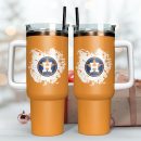 Houston Astros Baseball MLB Sport Custom Stanley Quencher 30oz-40oz Stainless Steel Tumbler