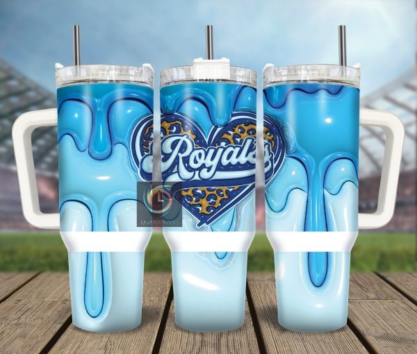 Kansas City Royals MLB Custom Stanley Quencher 30oz-40oz Stainless Steel Tumbler Hot And Cold Tumbler