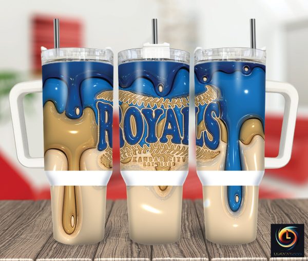 Kansas City Royals MLB Custom Stanley Quencher 30oz-40oz Stainless Steel Tumbler Hot And Cold Tumbler