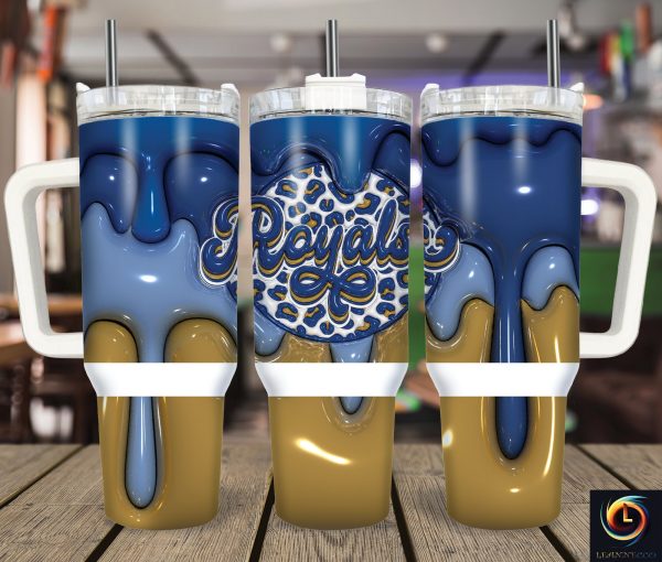 Kansas City Royals MLB Custom Stanley Quencher 30oz-40oz Stainless Steel Tumbler Hot And Cold Tumbler