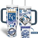 Kansas City Royals MLB Custom Stanley Quencher 30oz-40oz Stainless Steel Tumbler Hot And Cold Tumbler