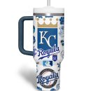 Kansas City Royals MLB Custom Stanley Quencher 30oz-40oz Stainless Steel Tumbler Hot And Cold Tumbler