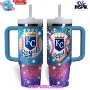 Kansas City Royals MLB Custom Stanley Quencher 30oz-40oz Stainless Steel Tumbler