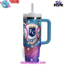 Kansas City Royals MLB Custom Stanley Quencher 30oz-40oz Stainless Steel Tumbler