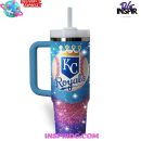 Kansas City Royals MLB Custom Stanley Quencher 30oz-40oz Stainless Steel Tumbler