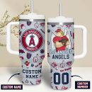 Los Angeles Angels MLB Custom Stanley Quencher 30oz-40oz Stainless Steel