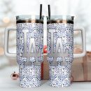 Los Angeles Dodgers MLB Sports Custom Stanley Quencher 30oz-40oz Stainless Steel Tumbler Hot And Cold Tumbler