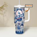 Los Angeles Dodgers MLB Custom Stanley Quencher 30oz-40oz Stainless Steel Tumbler