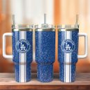 Los Angeles Dodgers Baseball MLB Sport Custom Stanley Quencher 30oz-40oz Stainless Steel Tumbler