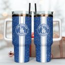 Los Angeles Dodgers Baseball MLB Sport Custom Stanley Quencher 30oz-40oz Stainless Steel Tumbler