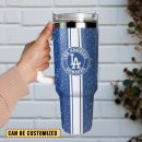 Los Angeles Dodgers Baseball MLB Sport Custom Stanley Quencher 30oz-40oz Stainless Steel Tumbler