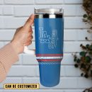 Los Angeles Dodgers Baseball MLB Sport Custom Stanley Quencher 30oz-40oz Stainless Steel Tumbler