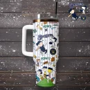 Milwaukee Brewers x Peanuts MLB Custom Stanley Quencher 30oz-40oz Stainless Steel Tumbler Hot And Cold Tumbler