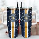 Milwaukee Brewers Baseball MLB Sport Custom Stanley Quencher 30oz-40oz Stainless Steel Tumbler