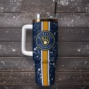 Milwaukee Brewers Baseball MLB Sport Custom Stanley Quencher 30oz-40oz Stainless Steel Tumbler