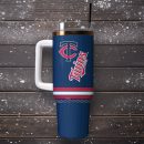 Minnesota Twins Baseball MLB Sport Custom Stanley Quencher 30oz-40oz Stainless Steel Tumbler