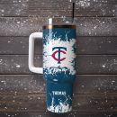 Minnesota Twins Baseball MLB Sport Custom Stanley Quencher 30oz-40oz Stainless Steel Tumbler Hot And Cold Tumbler