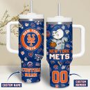 New York Mets MLB Custom Stanley Quencher 30oz-40oz Stainless Steel
