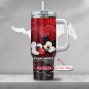 New York Mets NCAA Mickey Mouse Custom Stanley Quencher 30oz-40oz Stainless Steel Tumbler Hot And Cold Tumbler