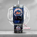 MLB New York Mets Mickey Mouse Custom Stanley Quencher 30oz-40oz Stainless Steel Tumbler Hot And Cold Tumbler
