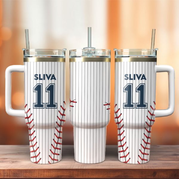 New York Mets Baseball Team MLB Sport Custom Stanley Quencher 30oz-40oz Stainless Steel Tumbler Hot And Cold Tumbler
