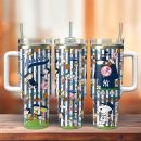 New York Yankees x Peanuts MLB Sports Custom Stanley Quencher 30oz-40oz Stainless Steel Tumbler Hot And Cold Tumbler