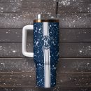 New York Yankees MLB Sports Custom Stanley Quencher 30oz-40oz Stainless Steel Tumbler Hot And Cold Tumbler